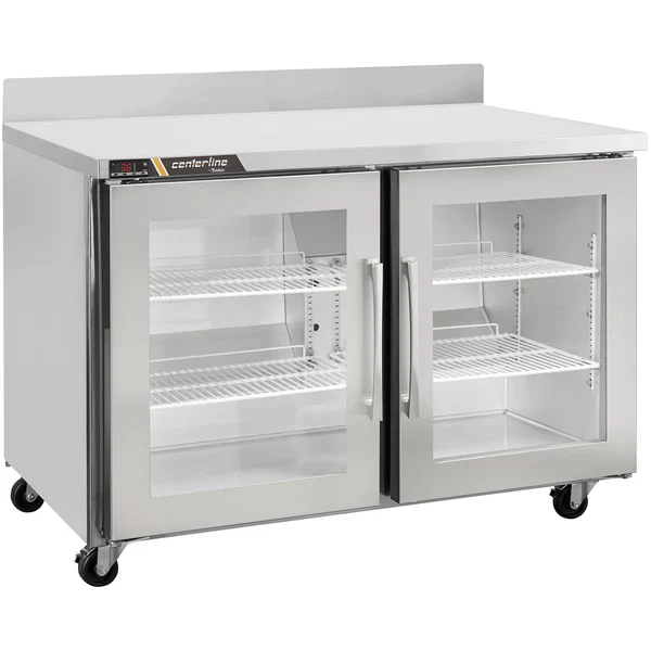 Traulsen Centerline Double Door 48" Refrigerated Work Table - Various Configurations CLUC-48R - Image 6