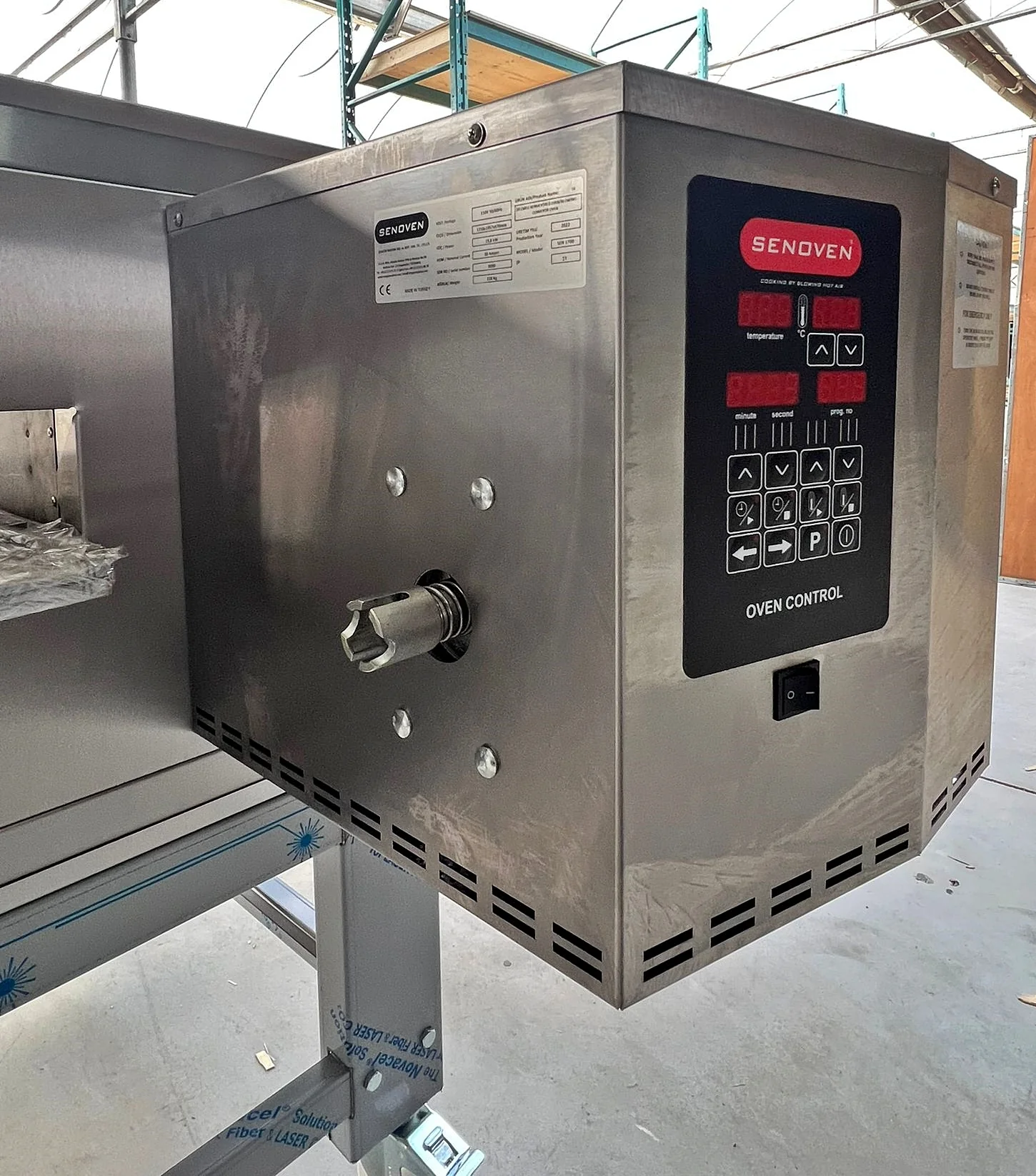 48'' SenOven Electric Conveyor Pizza Oven SEN 1700 - Image 9