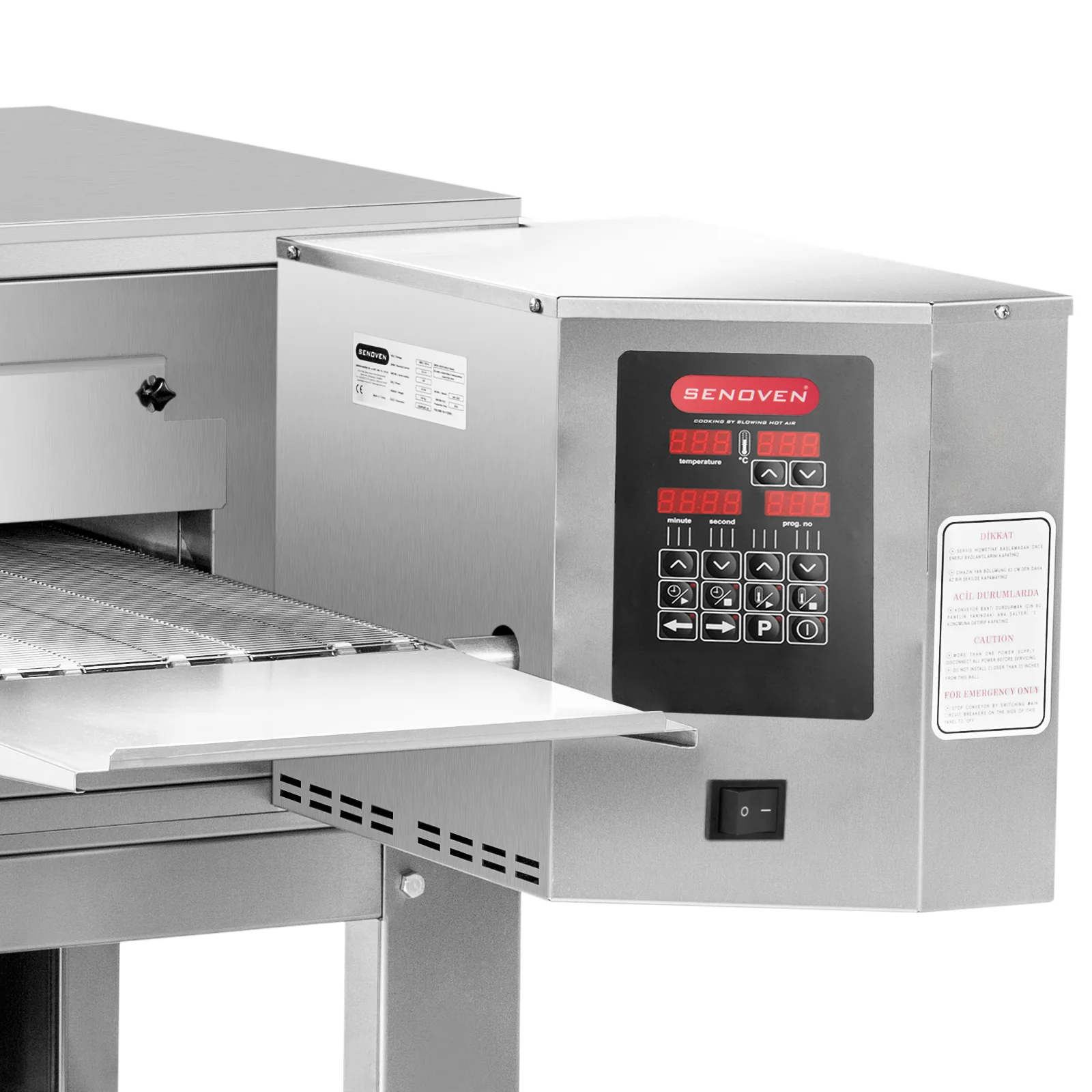 61'' SenOven Natural Gas Conveyor Pizza Oven SEN 2002 - Image 16