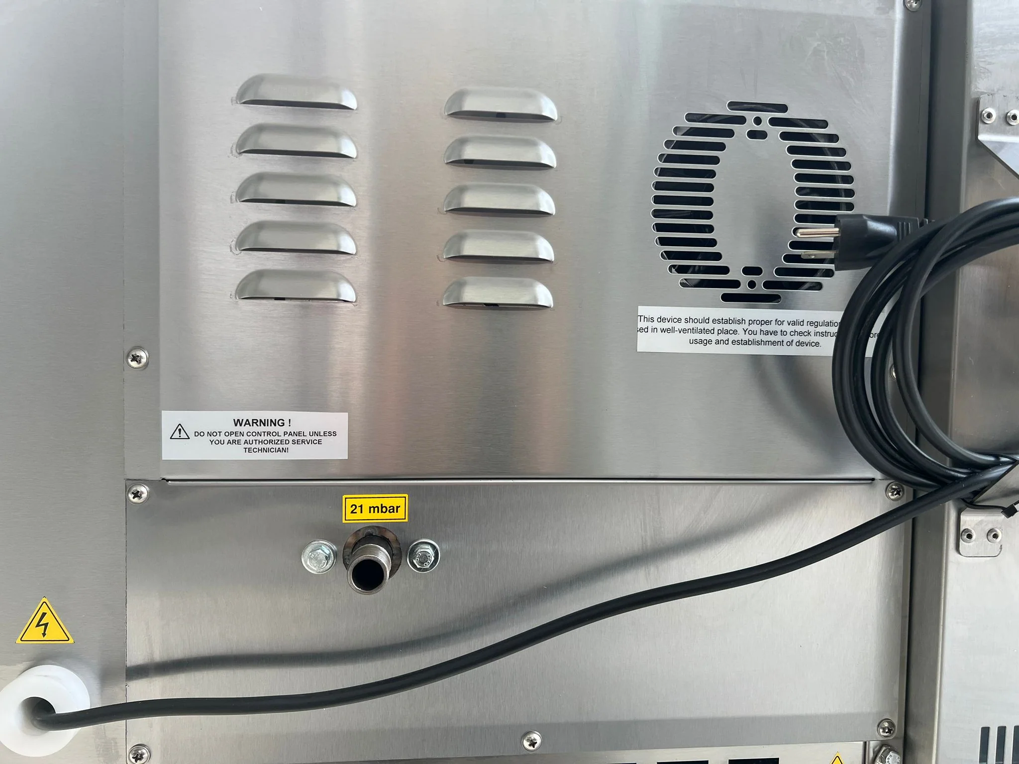 61'' SenOven Natural Gas Conveyor Pizza Oven SEN 2002 - Image 4