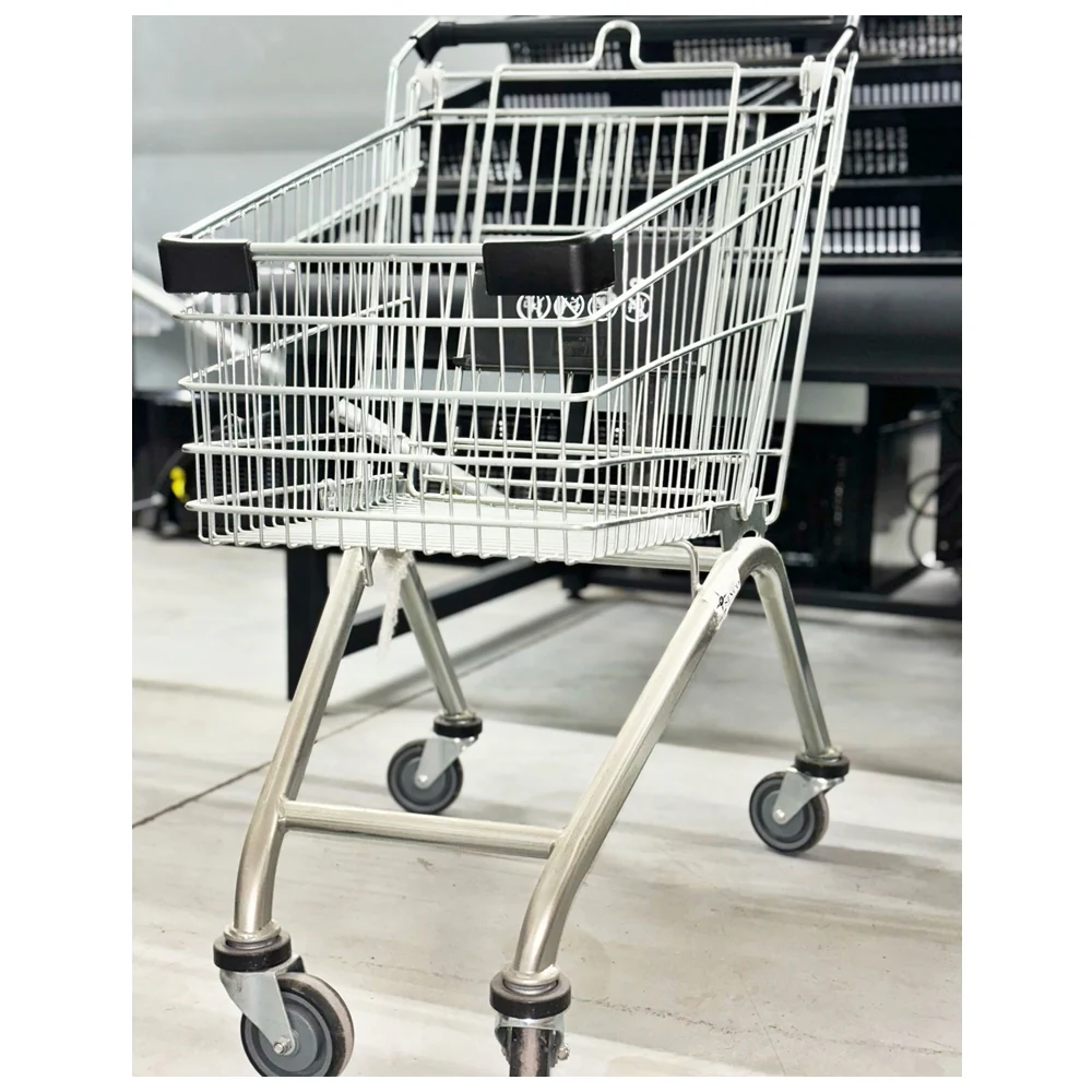 Heavy Duty Grocery Store Shopping Cart 80L HBR-3085 - Image 4