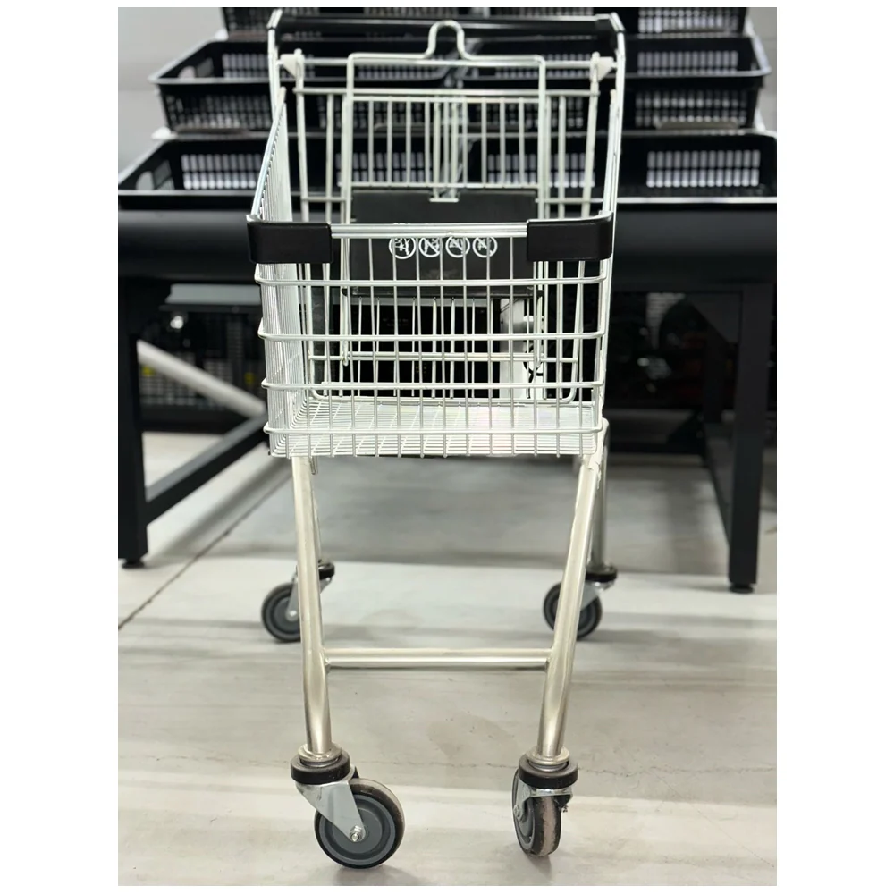 Heavy Duty Grocery Store Shopping Cart 80L HBR-3085 - Image 5