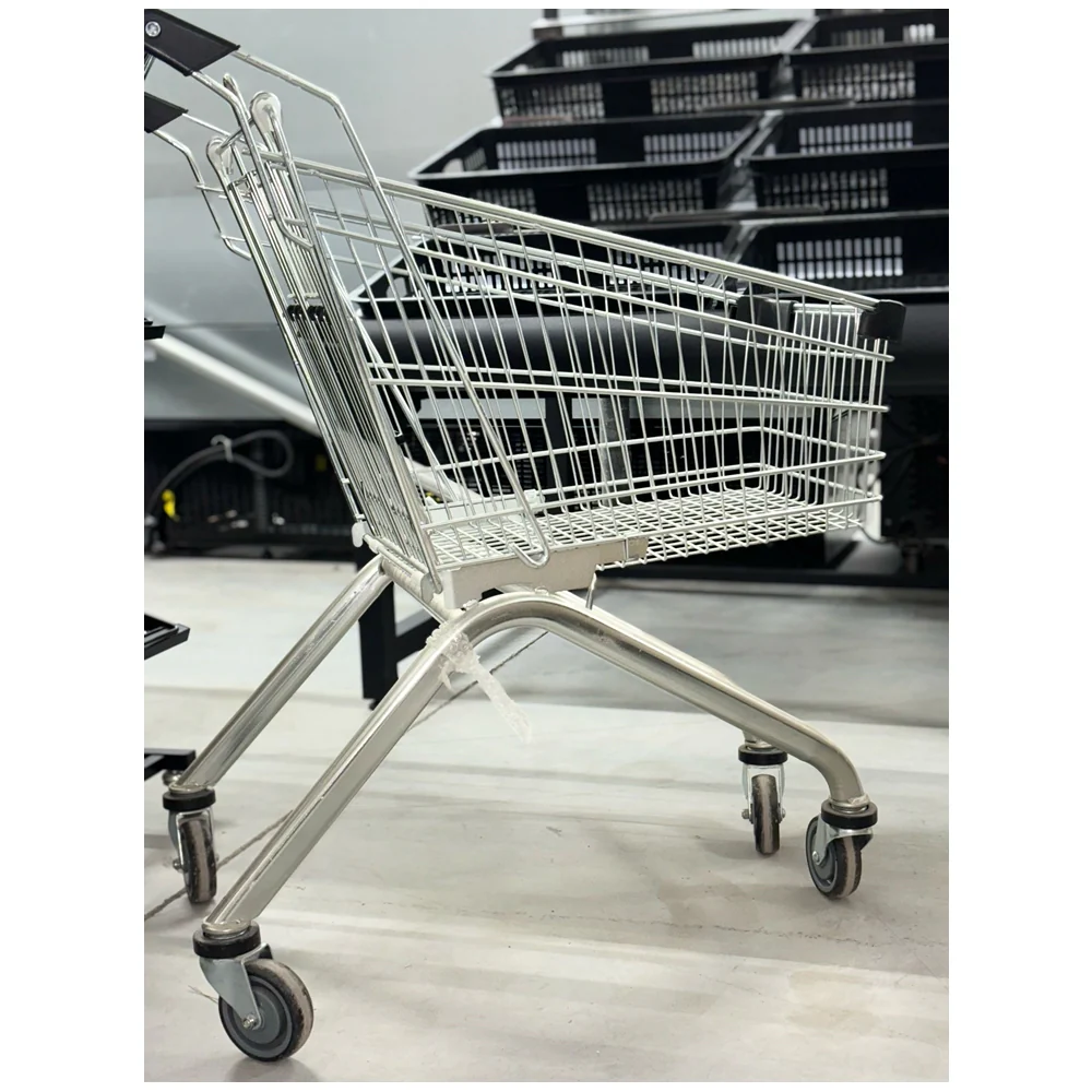 Heavy Duty Grocery Store Shopping Cart 80L HBR-3085 - Image 6