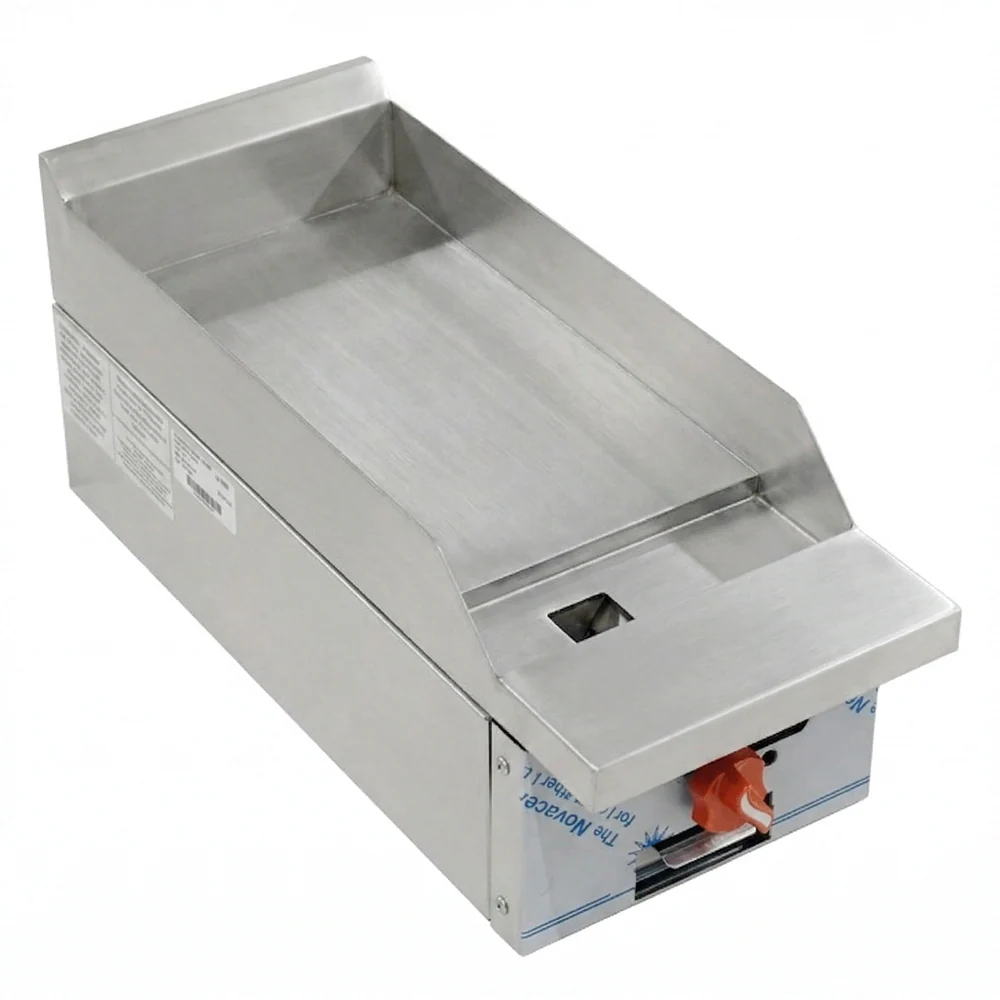 Sierra 12" Manual Gas Griddle with 1 Burner SRMG-12 - Image 3
