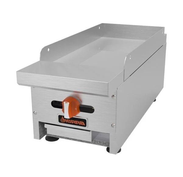 Sierra 12" Manual Gas Griddle with 1 Burner SRMG-12 - Image 4