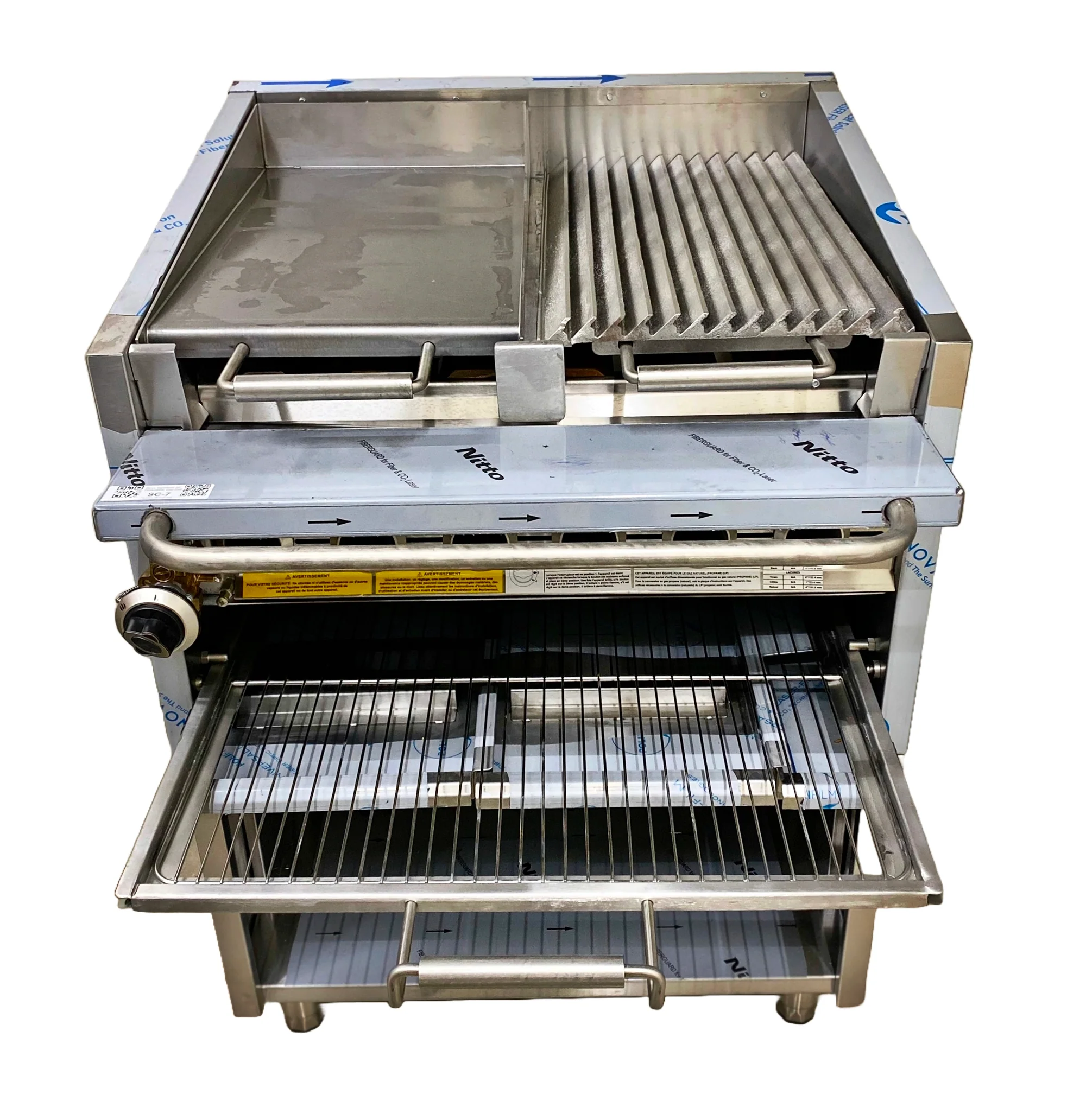 Sinco Signature 30'' Convertible Gas Kebab Grill SC-7 - Image 5