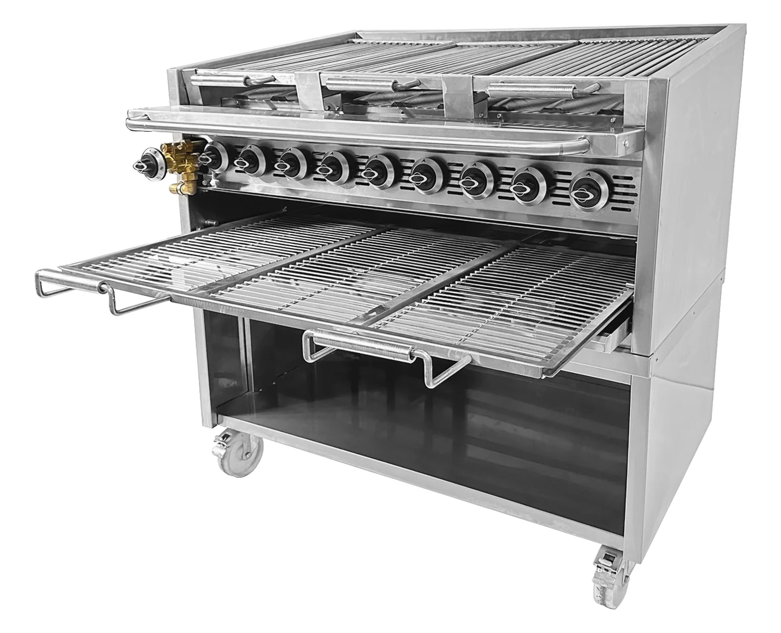 Sinco Signature 45'' Convertible Gas Kebab Grill SC-8 - Image 3