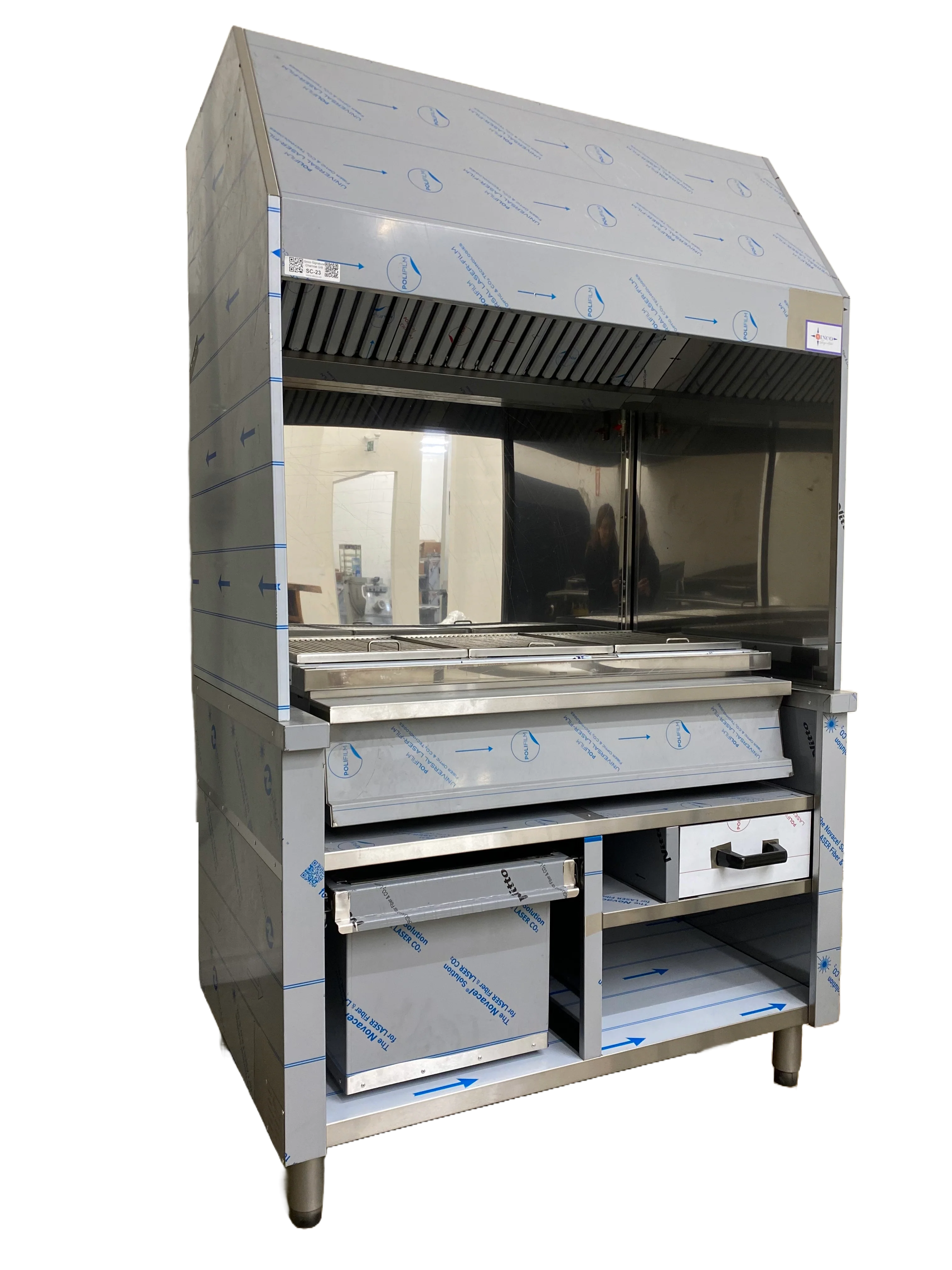 Sinco Signature Charcoal Grill Stainless Steel SC-23 - Image 2
