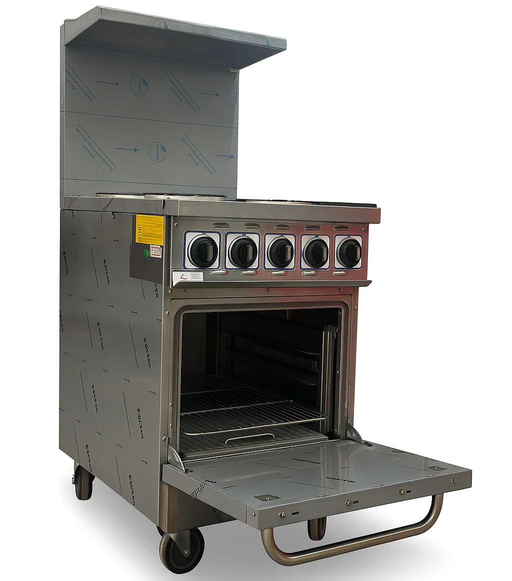 Sinco Signature 4 Burner 24" Electric Range & Oven SC-148 - Image 2