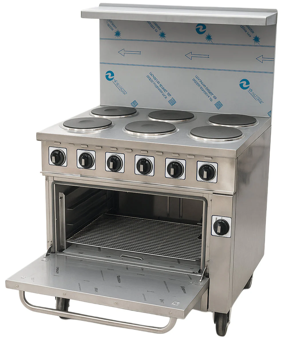 Sinco Signature 6 Burner 36" Electric Range & Oven SC-149 - Image 2