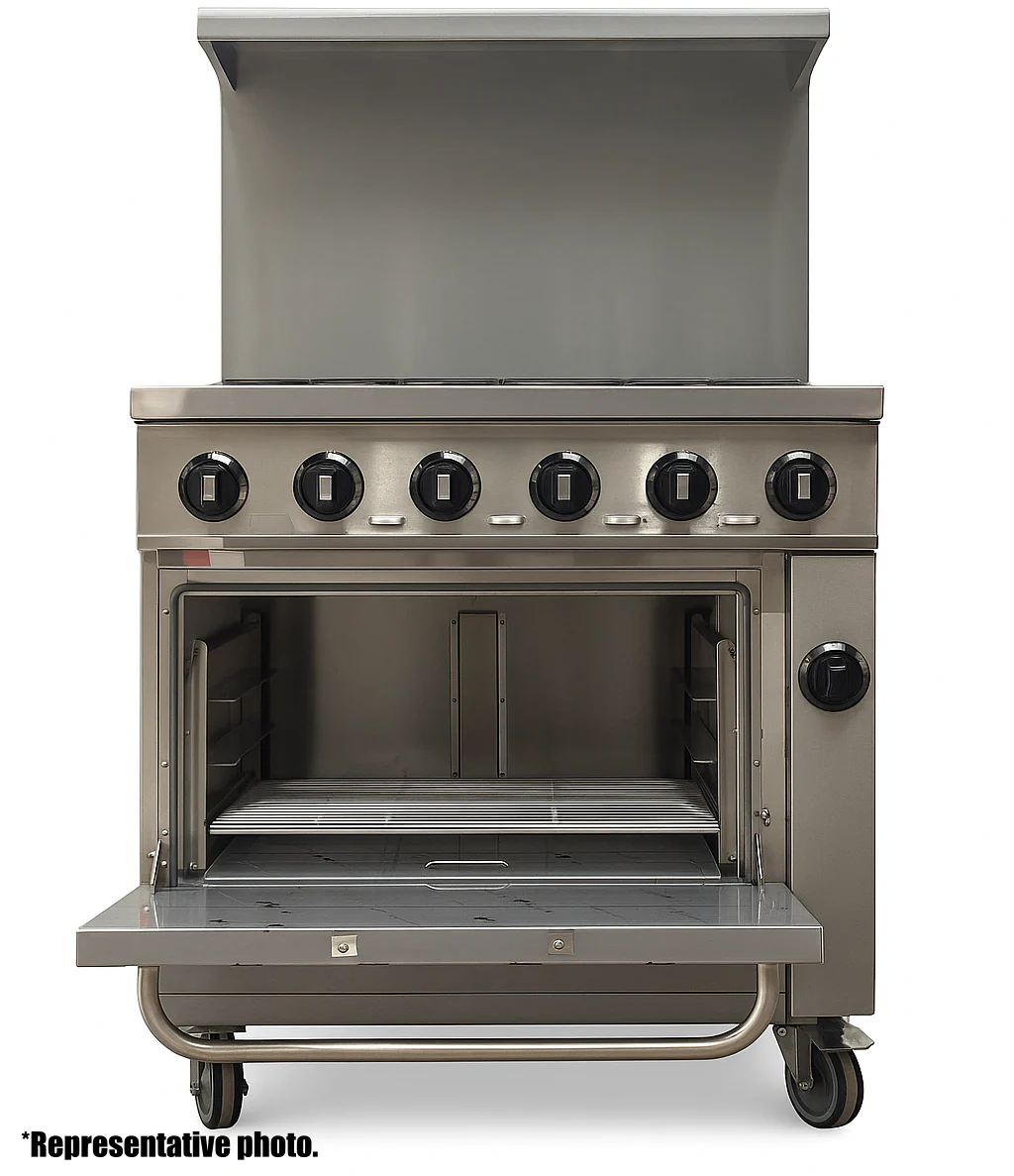 Sinco Signature 6 Burner 36" Electric Range & Oven SC-149 - Image 3