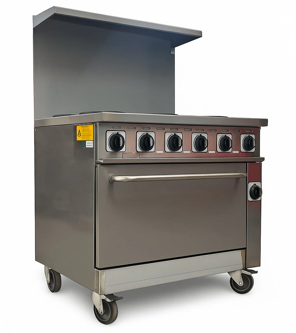 Sinco Signature 6 Burner 36" Electric Range & Oven SC-149 - Image 4