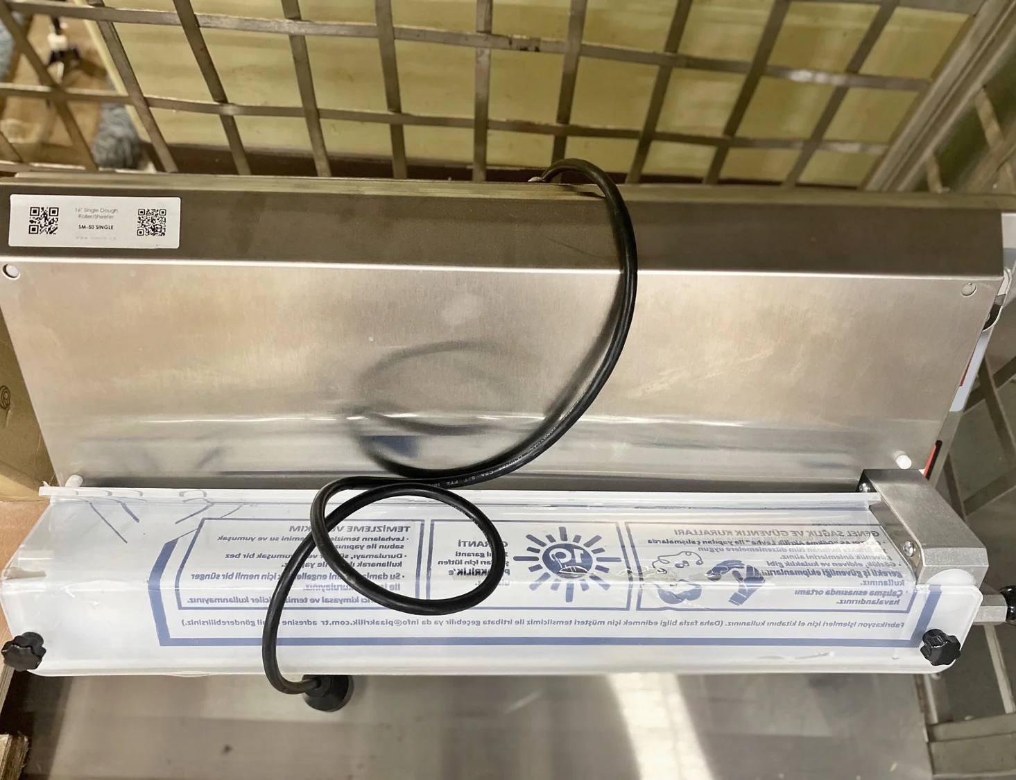 16" CHEF Single Roller Dough Sheeter SM-50 SINGLE - Image 6