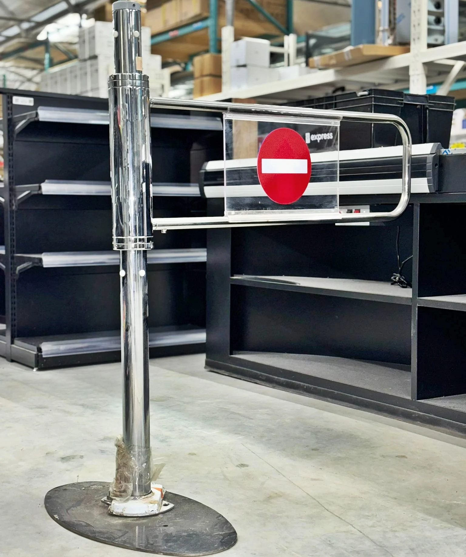 Supermarket Single Side Mechanical Gate HBR-3021 - Image 5