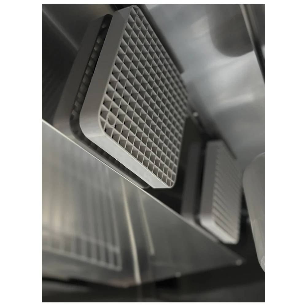 55'' CHEF Double Solid Door Stainless Steel Cooler 46.1 Cu.Ft., LRSR2-H - Image 7