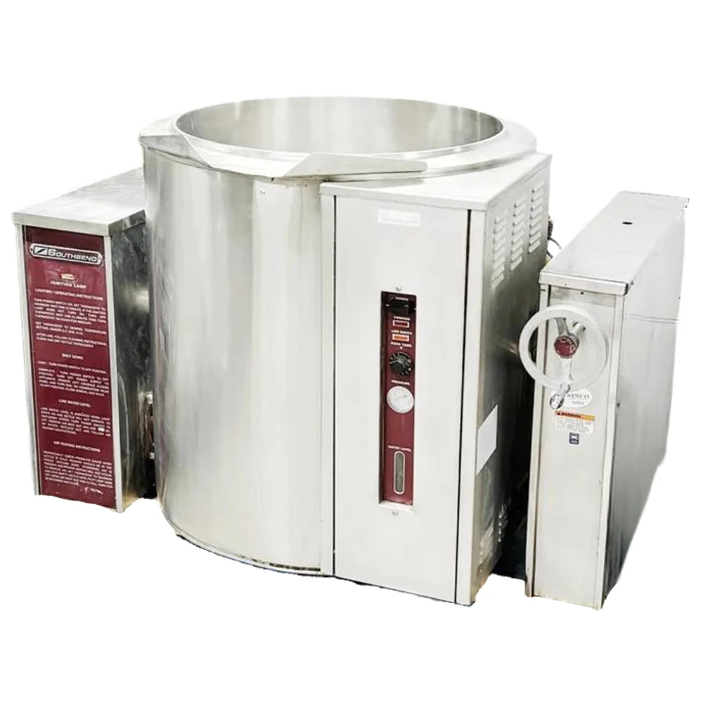 Southbend 59" Steam Kettle 60 Gal. Manual Tilt, 2/3 Jacket Used FOR02399 - Image 3