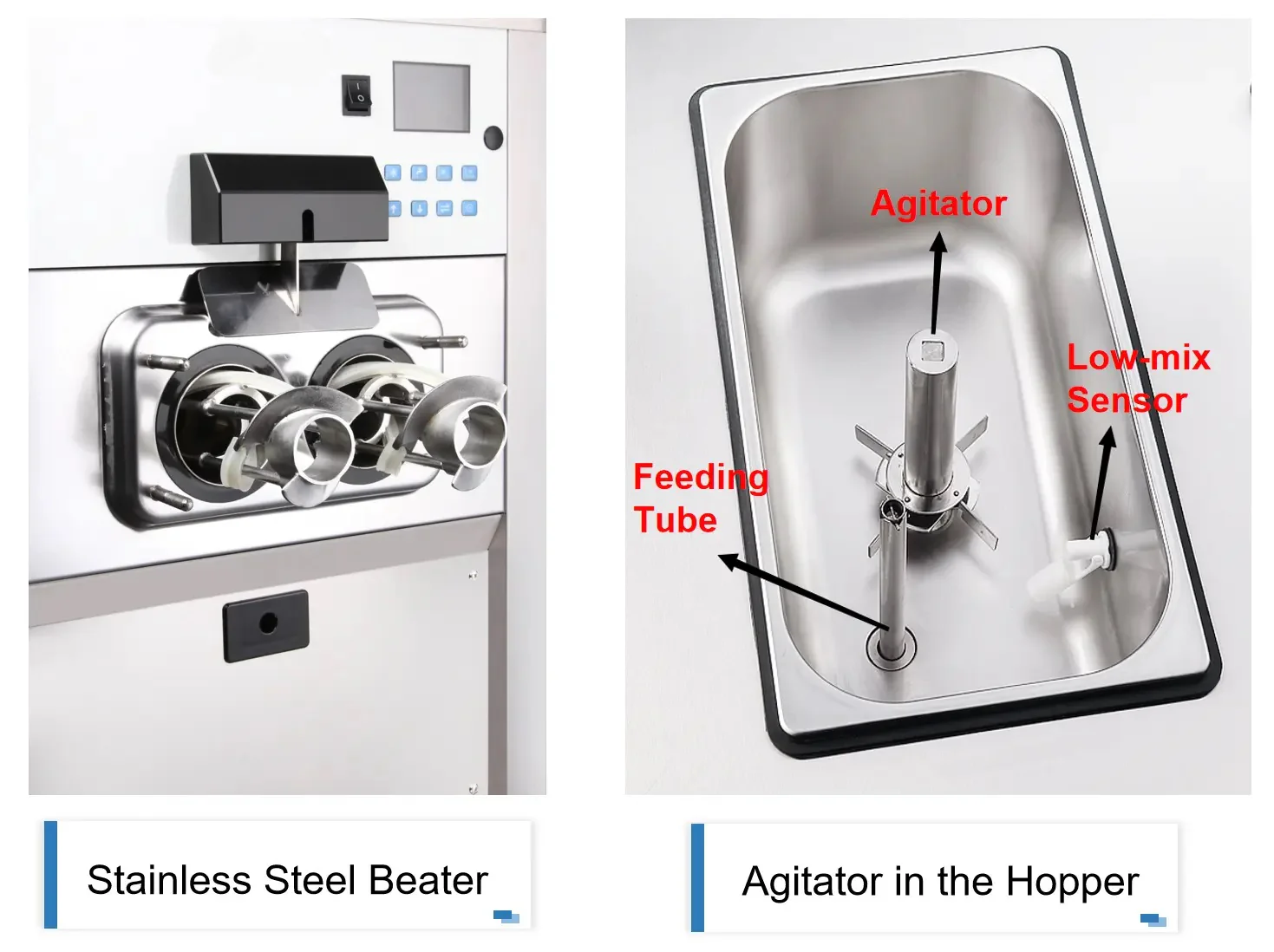 Space Floor Model Ice Cream Machine 2 Flavour Twist X001 - Image 4