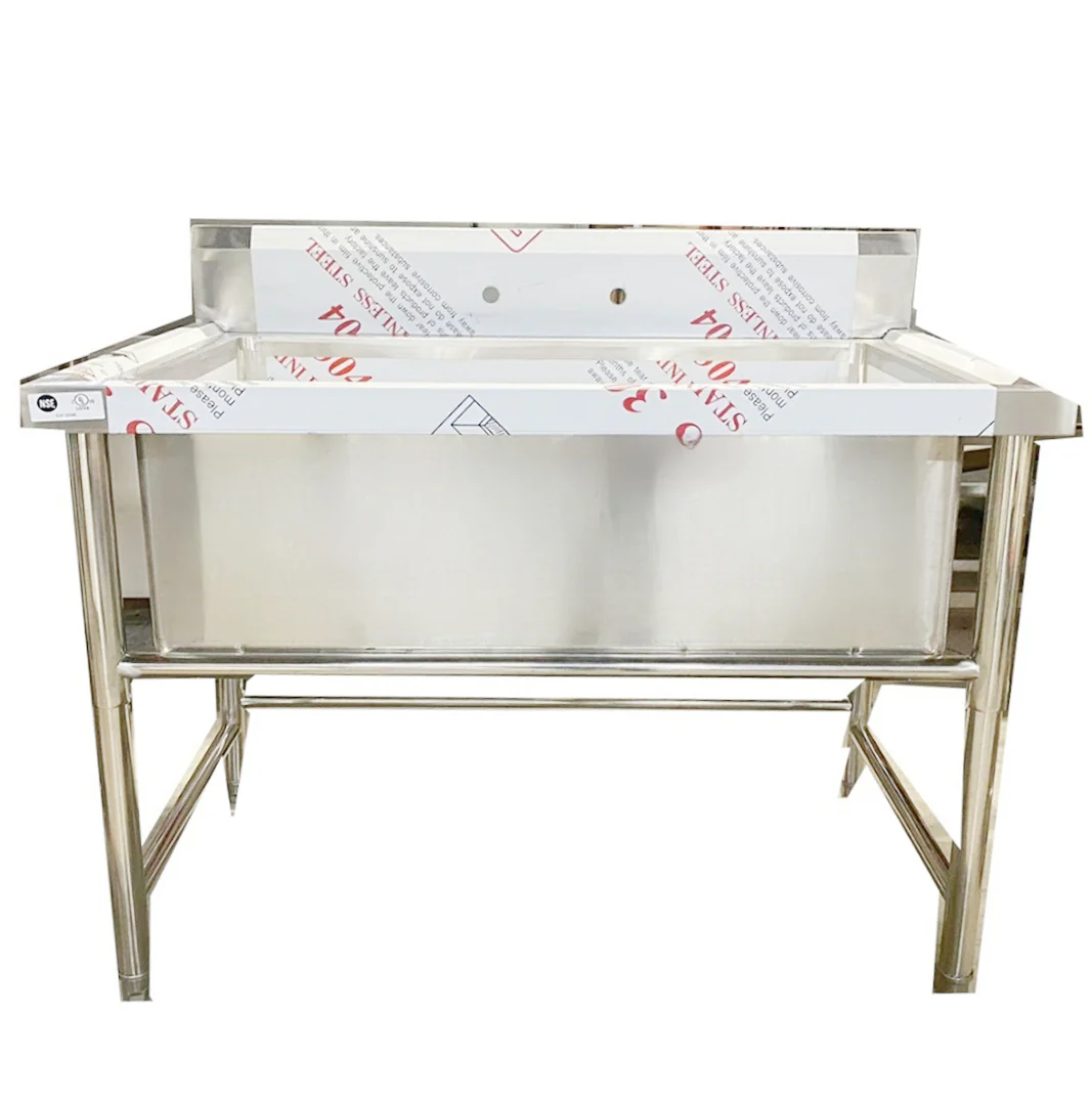 45'' CHEF One Tub with Centre Drain & No Drainboard CH-2046