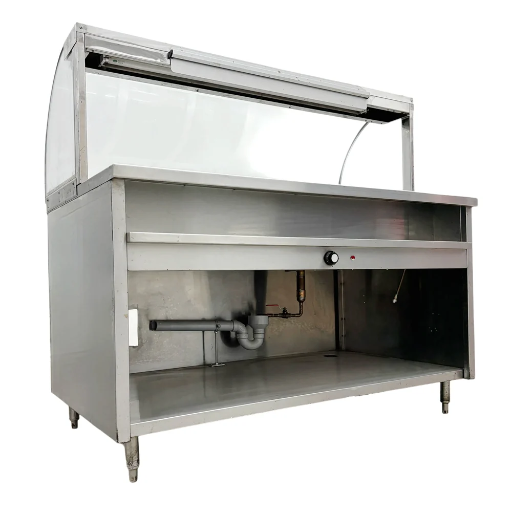60" Steam Hot Buffet Table Electric Used FOR02304 - Image 4