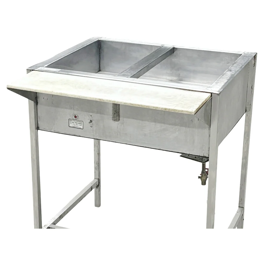 Steam Table 2 Compartment Electric Used FOR02332 - Image 3