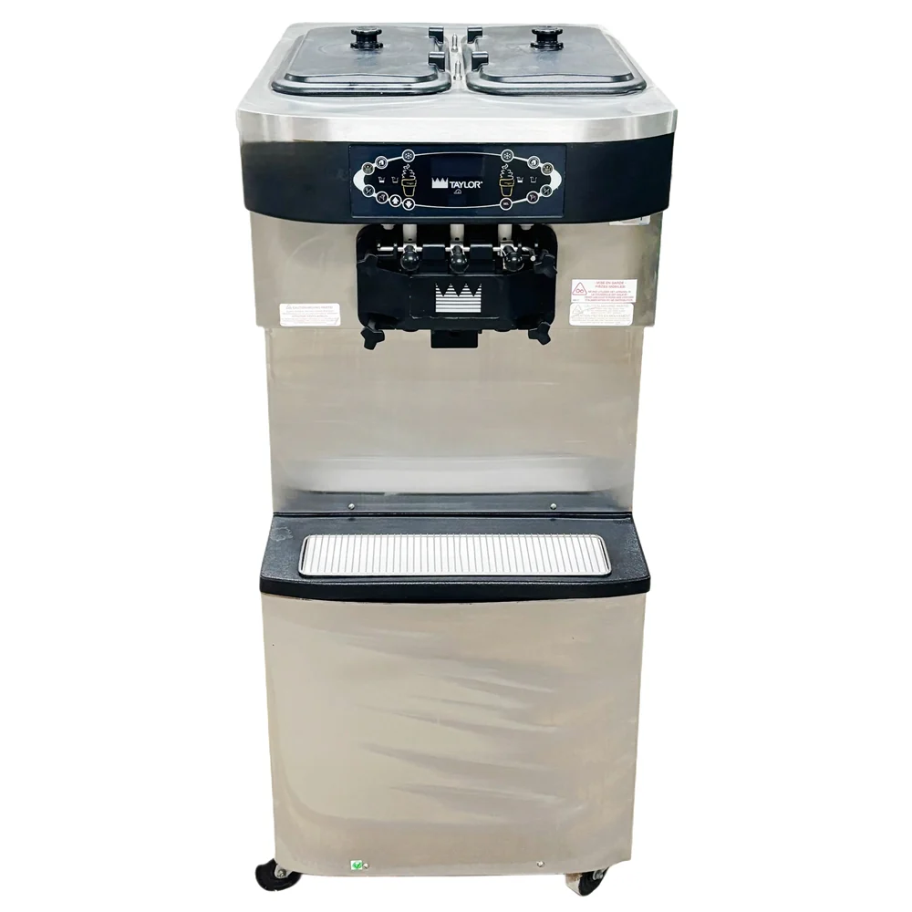 Taylor Ice Cream 2 Flavor + Twist Pump / Heat Treatment Machine Used FOR02445 - Image 3