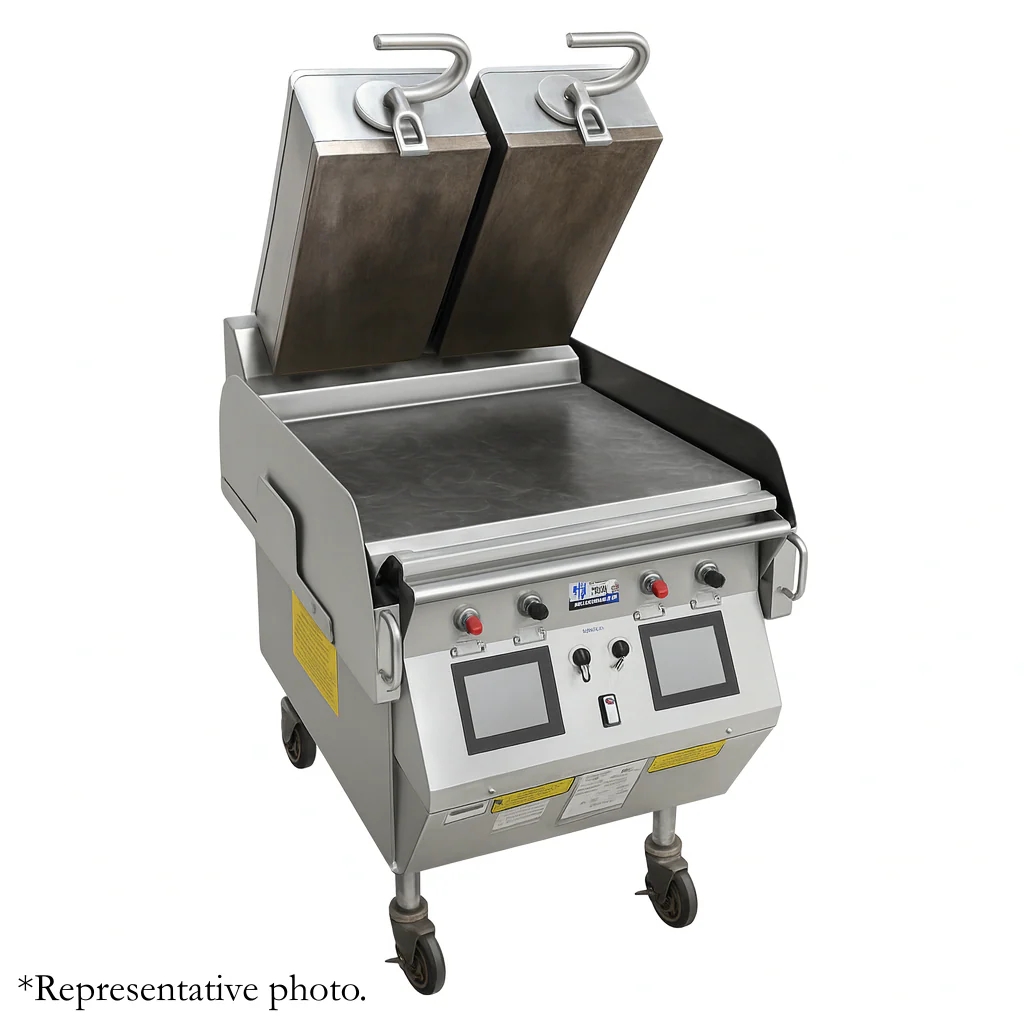 Taylor L819 Two Platen Two Sided Grill Electric & Natural Gas Used FOR02321 - Image 3