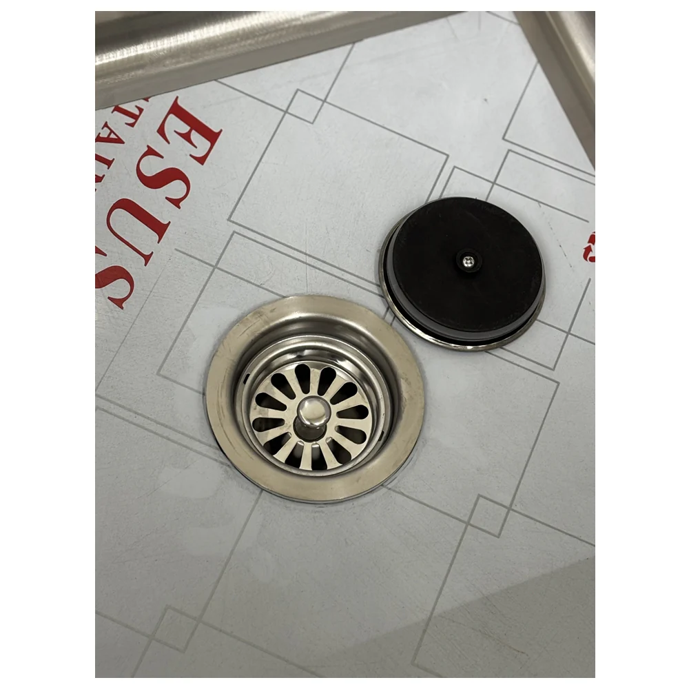 Three Compartment 18''x18'' Sink S-72-3C - Image 5