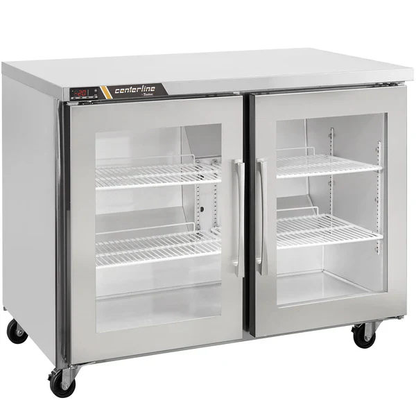 Traulsen Centerline Double Door 36" Refrigerated Work Table Various Configurations CLUC-36R - Image 2
