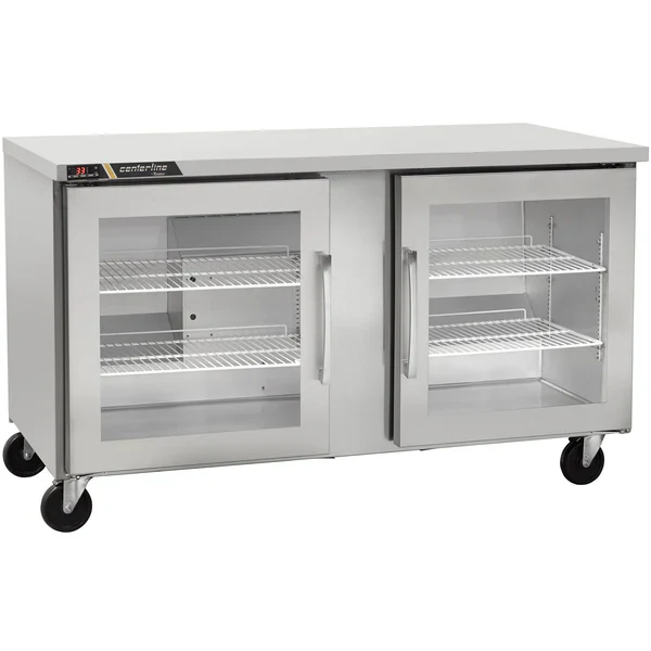 Traulsen Centerline Double Door 60" Refrigerated Work Table - Various Configurations CLUC-60R - Image 5