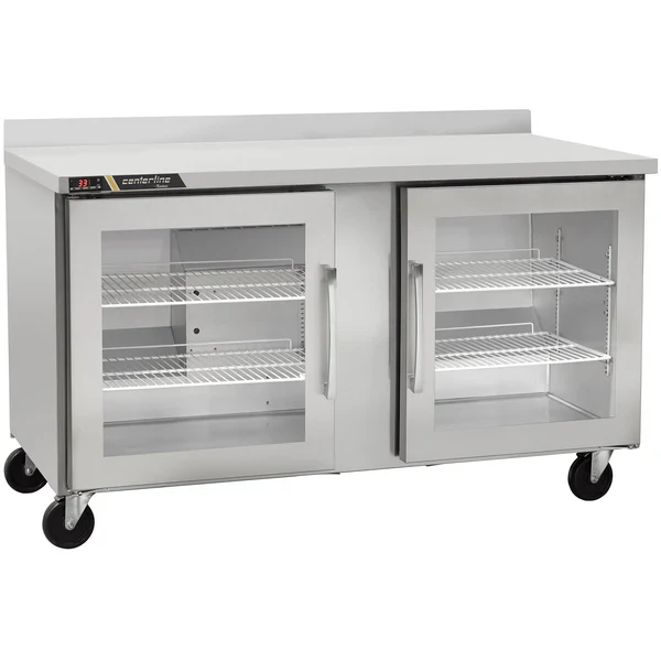Traulsen Centerline Double Door 60" Refrigerated Work Table - Various Configurations CLUC-60R - Image 6