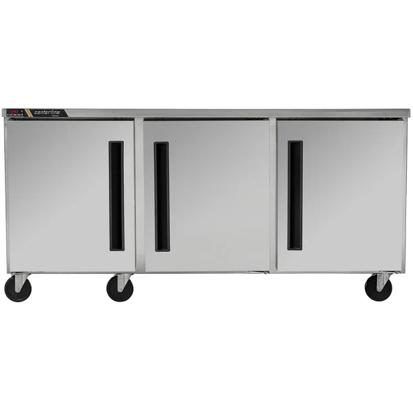 Traulsen Centerline Triple Door 72" Refrigerated Work Table - Various Configurations CLUC-72R - Image 6