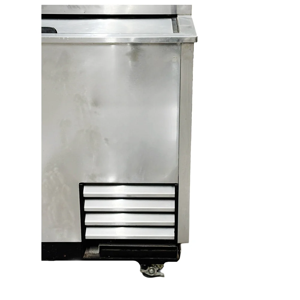 True Solid Slide Lid Stainless Steel Underbar Cooler Used FOR02014 - Image 4