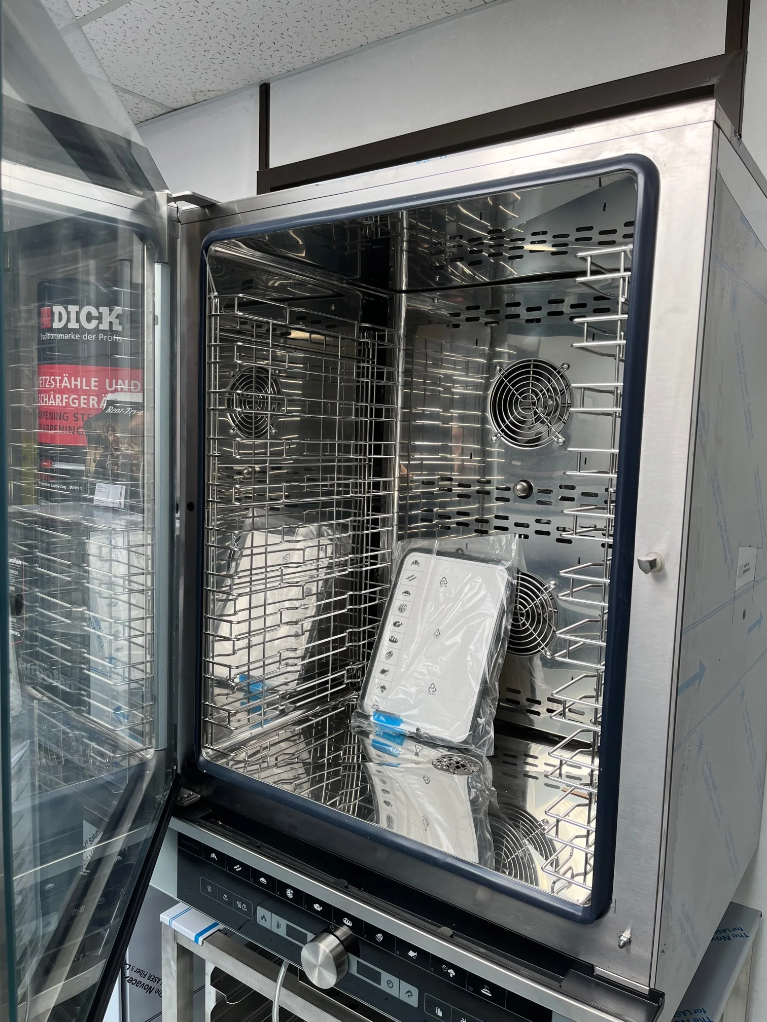 Turbofan Full Size 7 Tray Digital Electric Combi Oven EC40D7 - Image 5