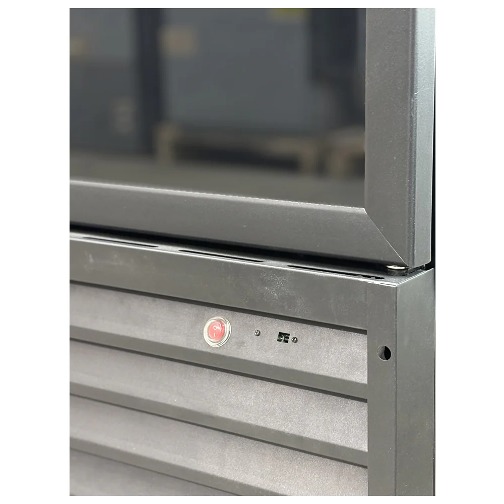 CHEF 28'' Single Glass Door Cooler with Advertising Digital Screen LG-650TV - Image 5