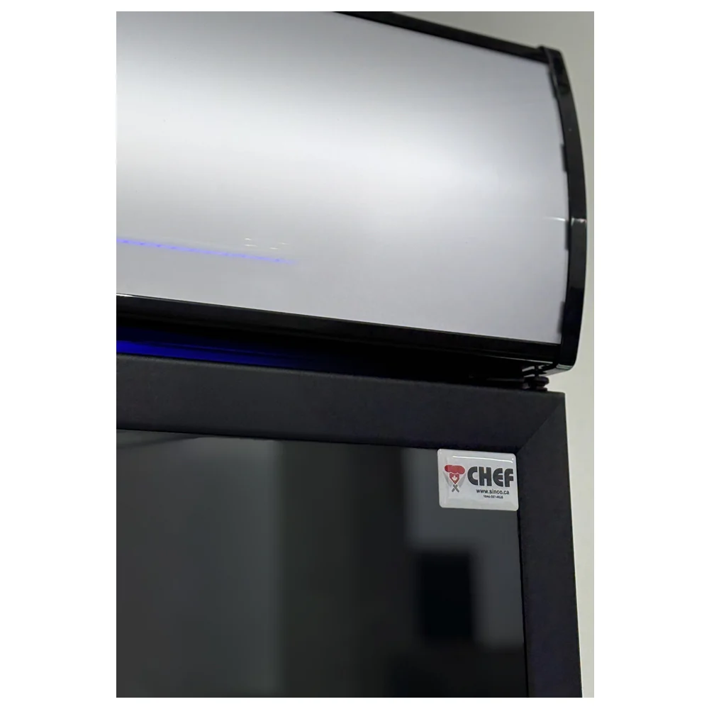 CHEF 28'' Single Glass Door Cooler with Advertising Digital Screen LG-650TV - Image 6