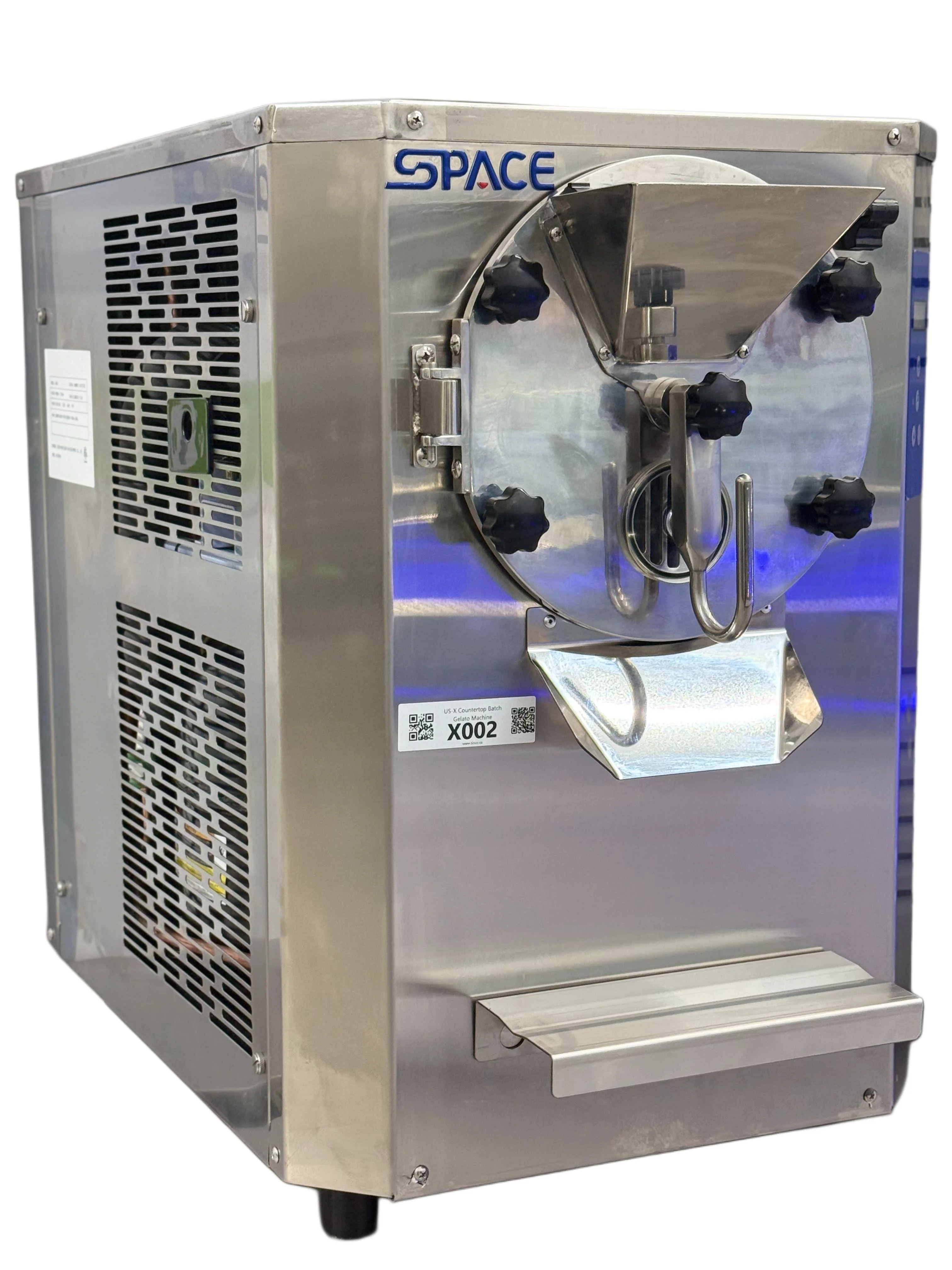 Space Countertop Batch Gelato Machine X002 - Image 10