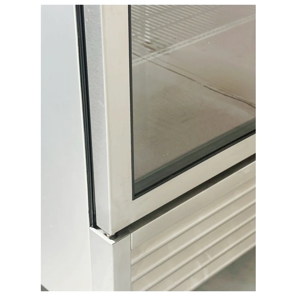 55'' True Double Glass Door Reach in Cooler Used FOR01723 - Image 7