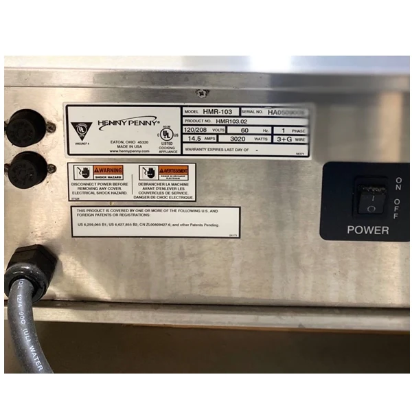 Henny Penny Heated Countertop Deli Display Case Used FOR01653 - Image 4