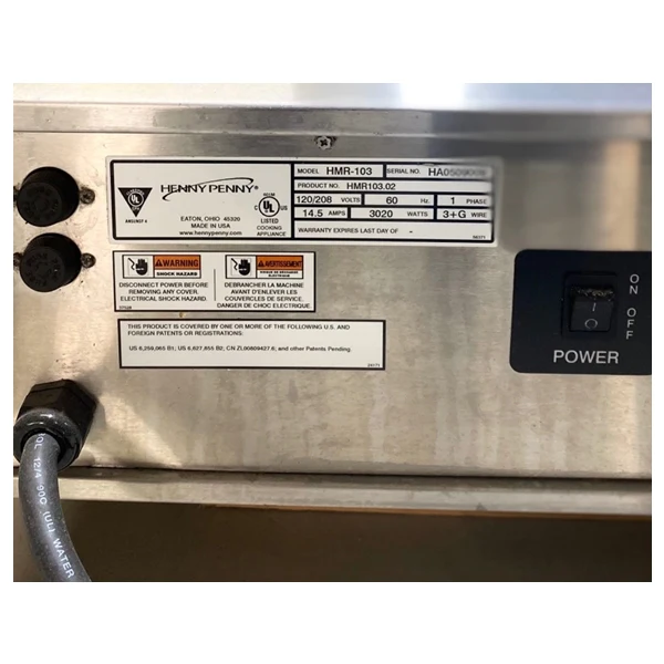 Henny Penny Heated Countertop Deli Display Case Used FOR01653 - Image 7