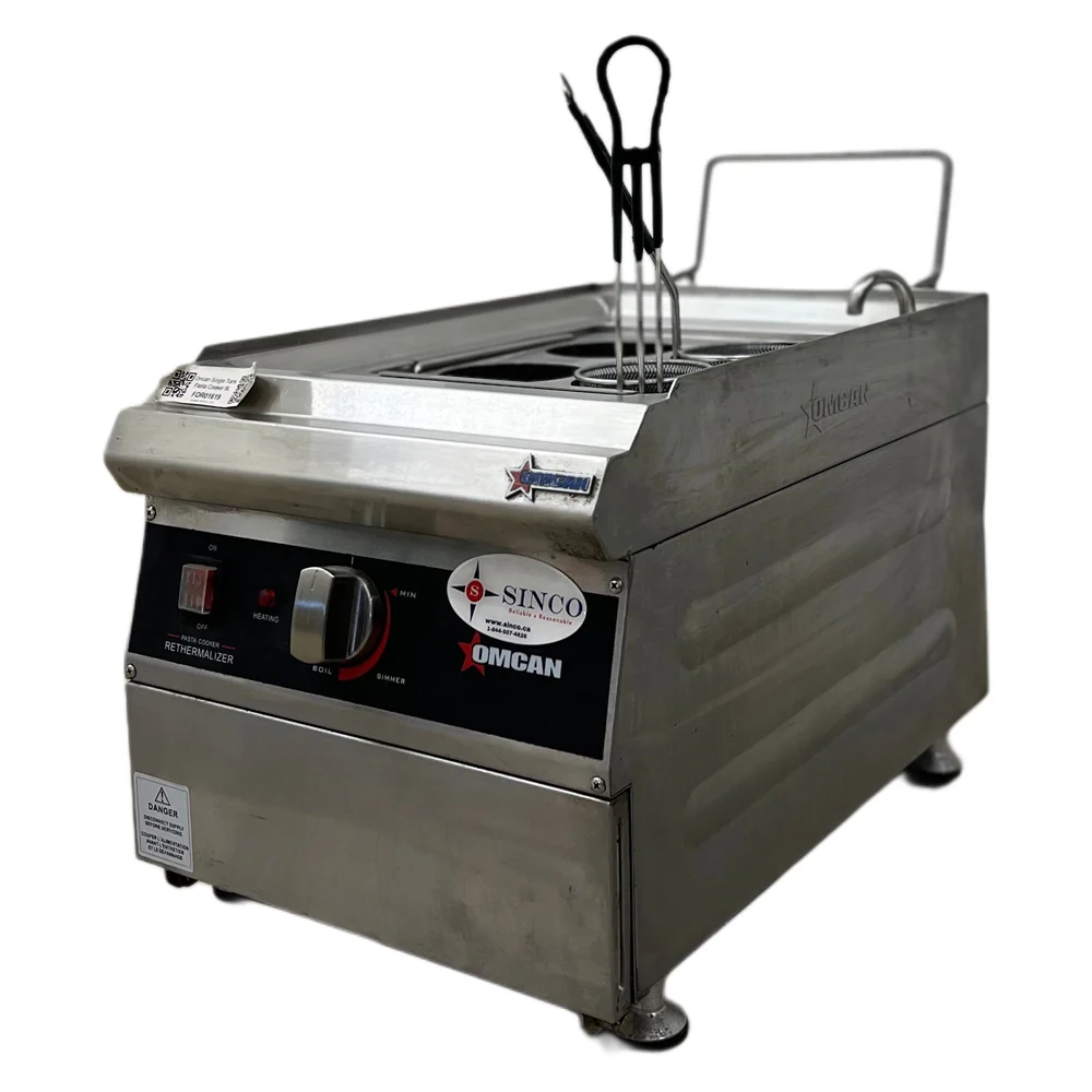 Omcan Single Tank Pasta Cooker 9L Capacity, Used FOR01619 - Image 3