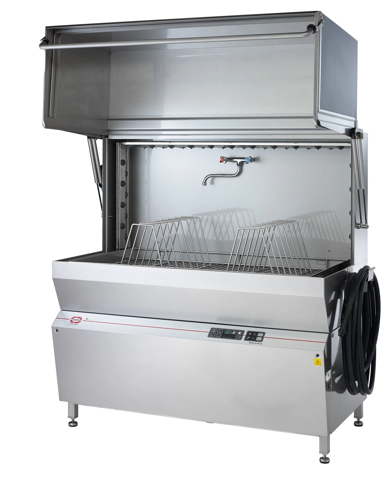 Jeros Industrial Car Wash Style System for Pot, Utensil, Bakery Tray & Milk Jar Dishwasher 9130 - Image 10