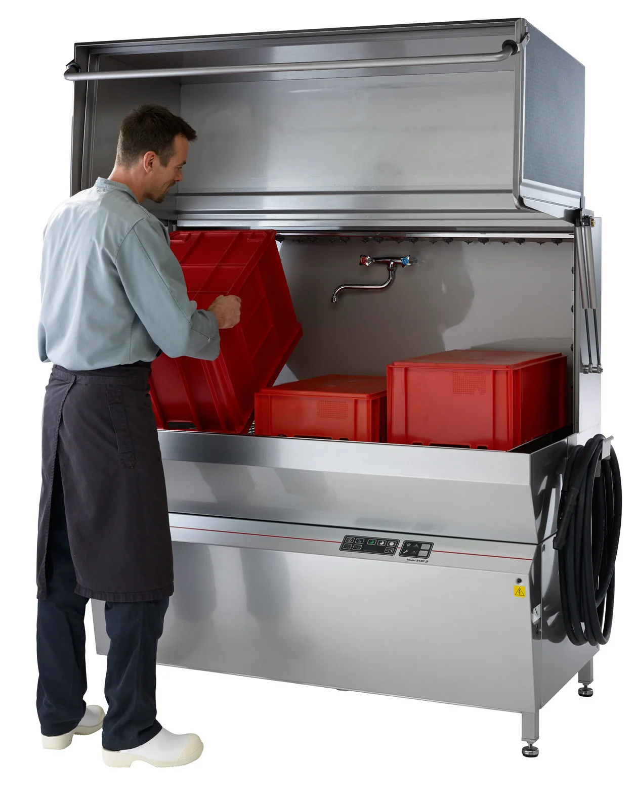 Jeros Industrial Car Wash Style System for Pot, Utensil, Bakery Tray & Milk Jar Dishwasher 9130 - Image 11