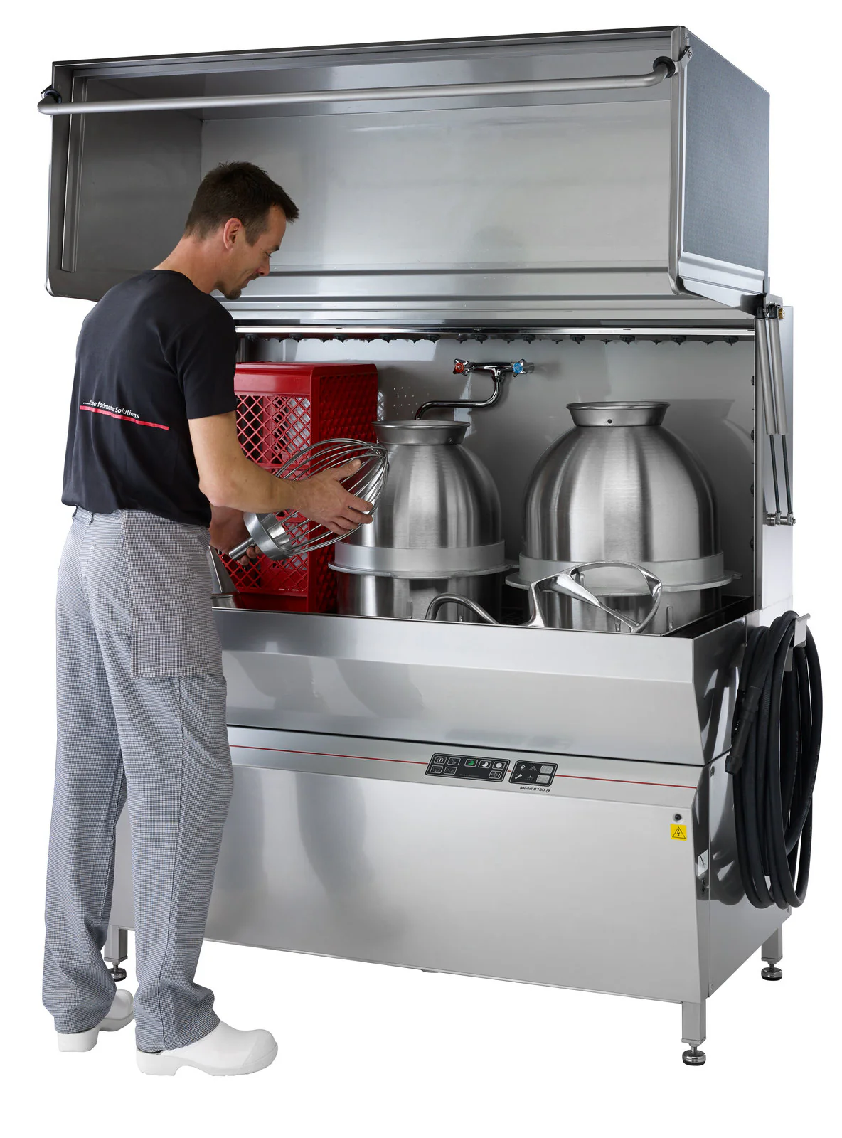 Jeros Industrial Car Wash Style System for Pot, Utensil, Bakery Tray & Milk Jar Dishwasher 9130 - Image 7