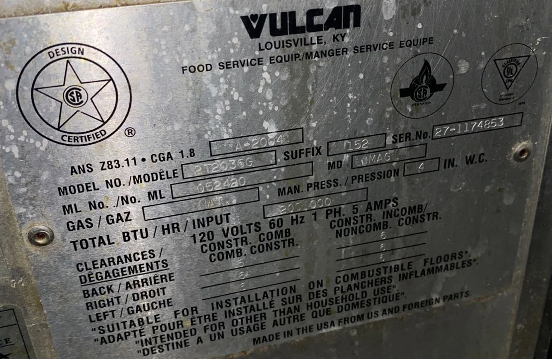 Vulcan 2x24 Quart Jacketed Tilting Kettle On Gas Boiler Base Used FOR02003 - Image 7