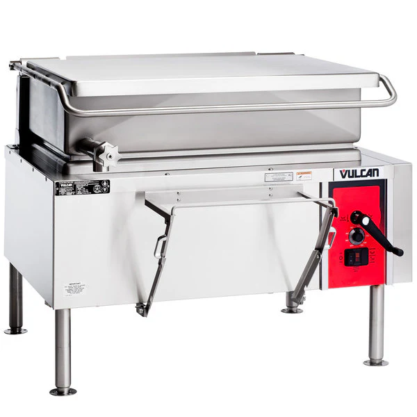 Vulcan 40 Gallon Manual Tilt Braising Pan / Tilt Skillet VG40 - Image 2