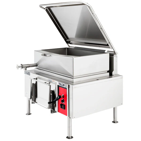 Vulcan 40 Gallon Manual Tilt Braising Pan / Tilt Skillet VG40 - Image 5