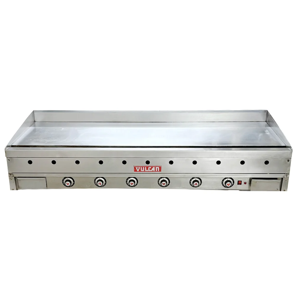 Vulcan 6 Burner 72" Commercial Natural Gas Griddle 972A USED FOR02378 - Image 3