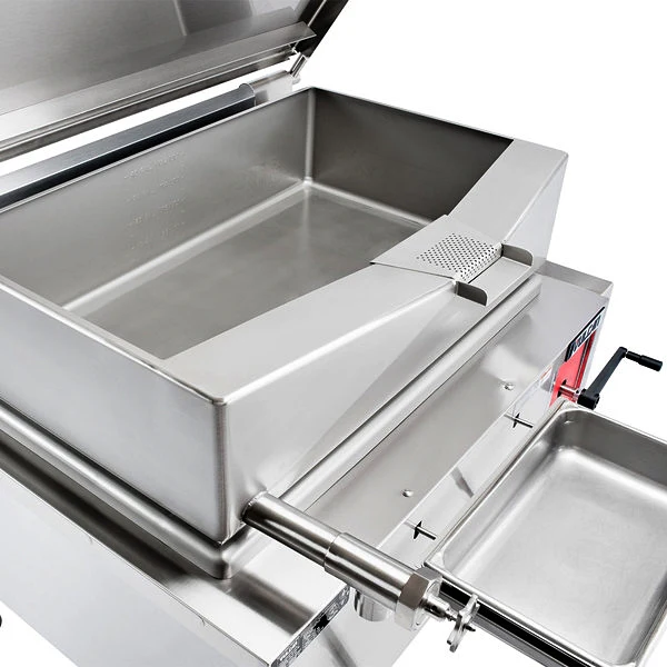 Vulcan Electric Manual Tilt Braising Pan / Tilt Skillet 30 Gallon, VE30 - Image 4