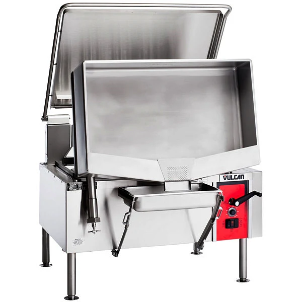 Vulcan Electric Manual Tilt Braising Pan / Tilt Skillet 30 Gallon, VE30 - Image 6