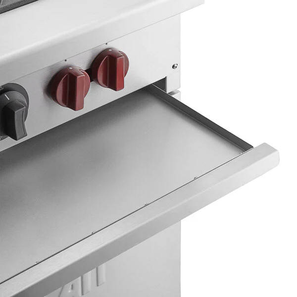 Vulcan SX Series Natural Gas 4 Burner 24" Range with Space Saver Oven SX24-4BN - Image 4